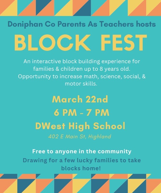 Block Fest Flyer