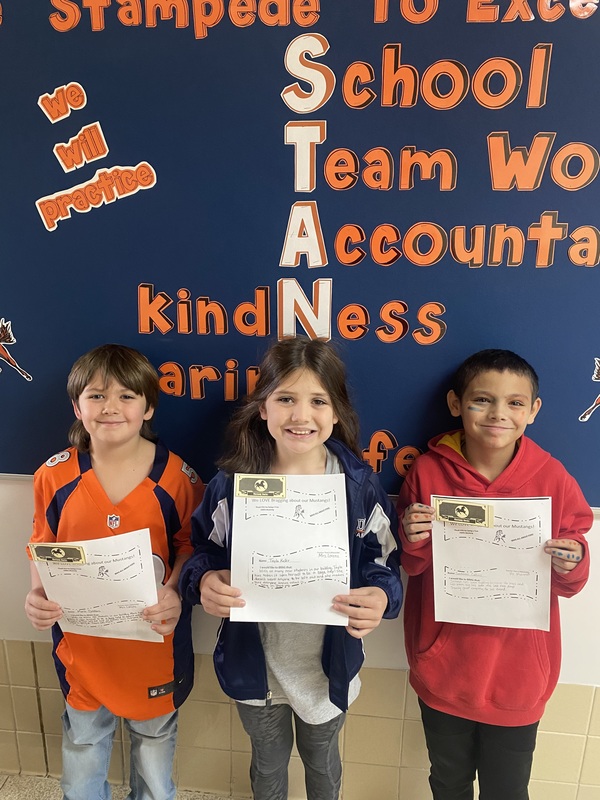 Character Trait of the Week Doniphan West USD 111