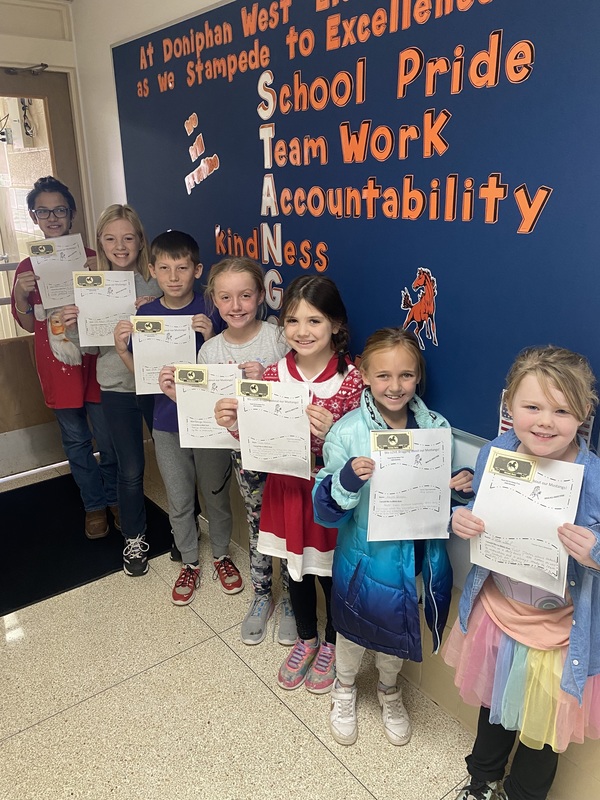 Character Trait of the Week! Doniphan West USD 111